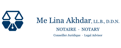 Me Lina Akhdar, notaire